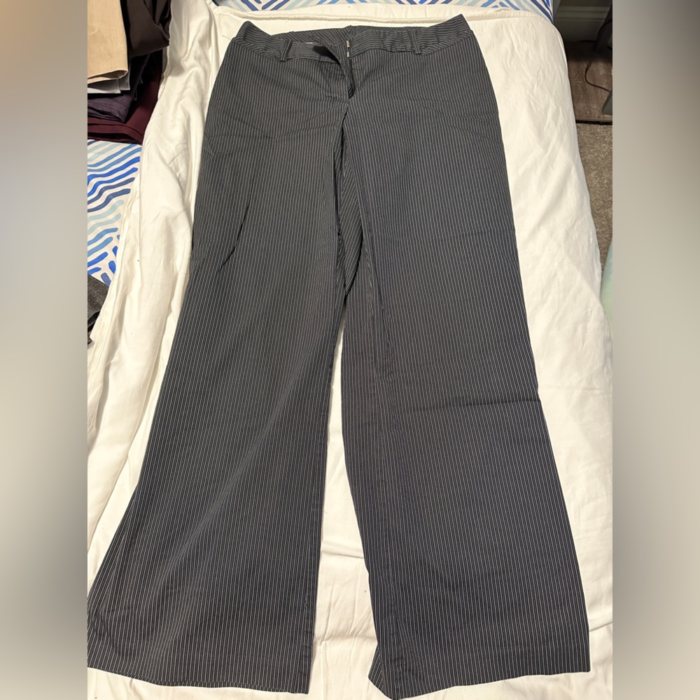 Size 12 Worthington Curvefit pinstripe pants